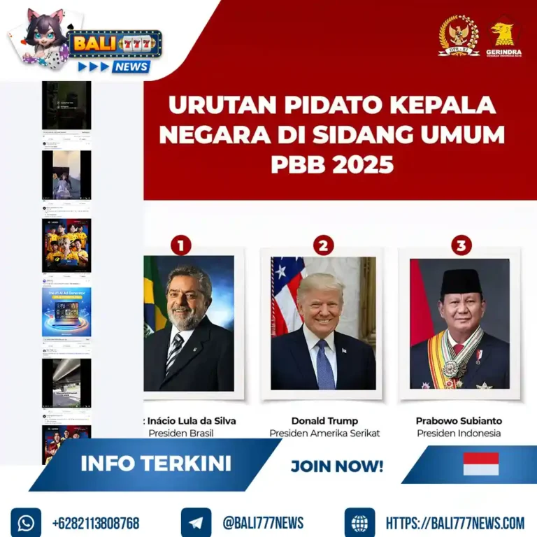 Banner bali777 news